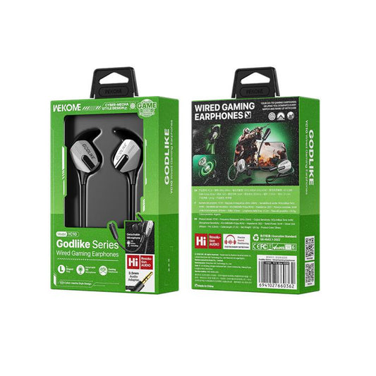 Auriculares para juegos con cable WK YC10 Gu...