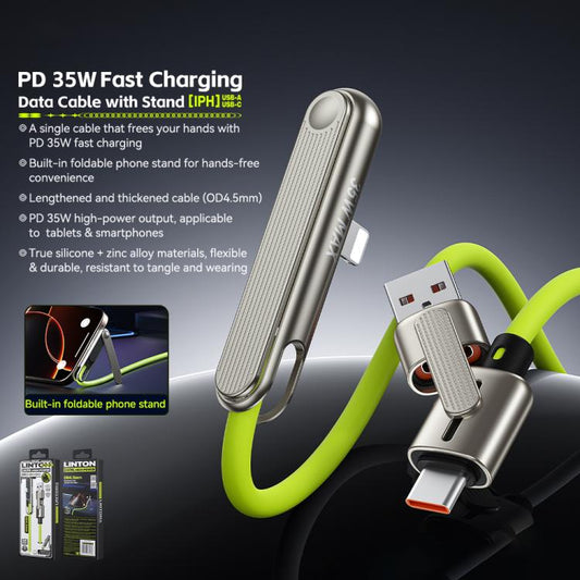 Cable de datos WK WDC-81i tipo C y USB a soporte de 8 pines