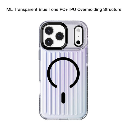 Funda para teléfono Mutural Luggage Rainbow ...