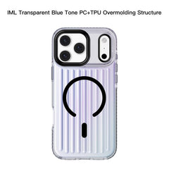 Funda para teléfono Mutural Luggage Rainbow ...