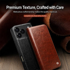 Funda para teléfono QIALINO Classic de piel ...