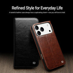 Funda para teléfono QIALINO Classic de piel ...