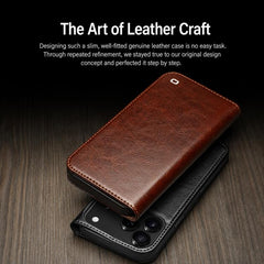 Funda para teléfono QIALINO Classic de piel ...