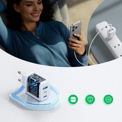 JOYROOM JR-TG6 30W GaN Three-Port Fast Charg...