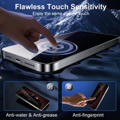 XDcase 2 PCS/Pack Silk-Printed 360 Anti-Spy ...