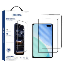 XDcase 2 PCS/Pack Silk-Printed HD Tempered G...