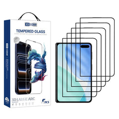 XDcase 5 PCS/Pack Silk-Printed HD Tempered G...