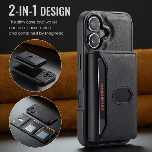 MAGKING K5 Series RFID Tri-fold Card Bag Det...