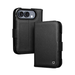 Funda para teléfono de cuero genuino QIALINO...