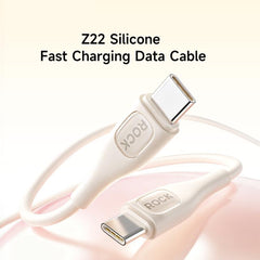 Cable de datos y carga rápida de silicona RO...