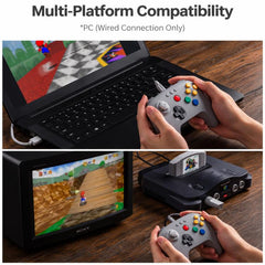 Mando de juegos inalámbrico 8BitDo N64 2.4G ...