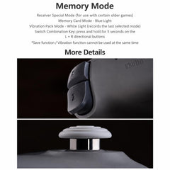 Mando de juegos inalámbrico 8BitDo N64 2.4G ...