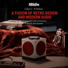 Base de carga inalámbrica 8BitDo Cube 2 con altavoz Bluetooth