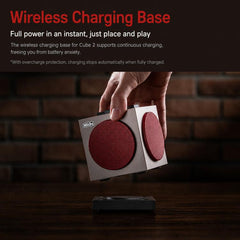 Base de carga inalámbrica 8BitDo Cube 2 con altavoz Bluetooth