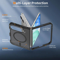 XDcase Skin Feel Frosted PC Hybrid TPU Magne...