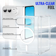 Crystal Acrylic Magnetic Integrated Hinge Ph...