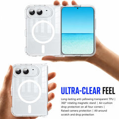 Crystal Acrylic Magnetic Integrated Hinge Ph...