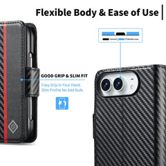 LC.IMEEKE Carbon Fiber Leather Phone Case   ...