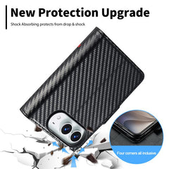 LC.IMEEKE Carbon Fiber Leather Phone Case   ...