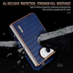 AZNS Electroplated Frame Crocodile Texture F...