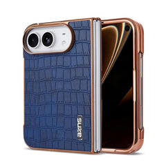 AZNS Electroplated Frame Crocodile Texture F...