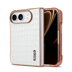 AZNS Electroplated Frame Crocodile Texture F...