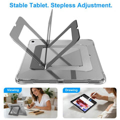 XDcase Aluminum Foldable Stand Clear Acrylic...