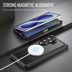 JEEHOOD J05 Business Magnetic Style RFID Lea...