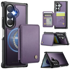 JEEHOOD J05 Business Magnetic Style RFID Lea...