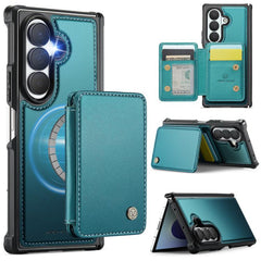 JEEHOOD J05 Business Magnetic Style RFID Lea...