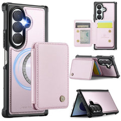 JEEHOOD J05 Business Magnetic Style RFID Lea...