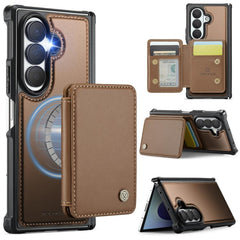 JEEHOOD J05 Business Magnetic Style RFID Lea...