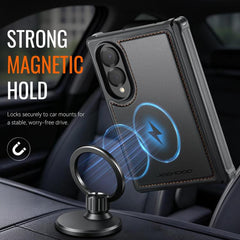 JEEHOOD J05 Business Magnetic Leather Phone ...