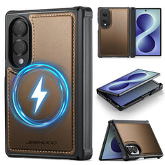 JEEHOOD J05 Business Magnetic Leather Phone ...