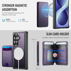 JEEHOOD J10 Flip Card Bag MagSafe Split RFID...
