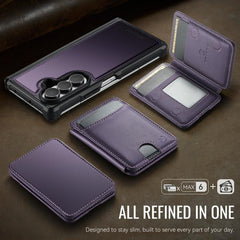 JEEHOOD J10 Flip Card Bag MagSafe Split RFID...