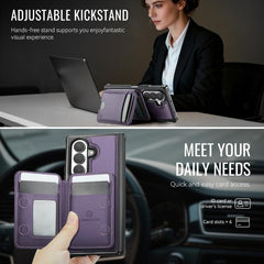 JEEHOOD J10 Flip Card Bag MagSafe Split RFID...