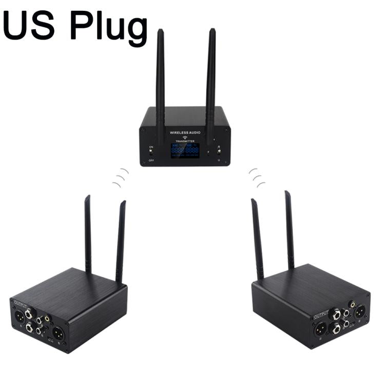 Measy AU680AR2 XLR Wireless Audio Transmitte...