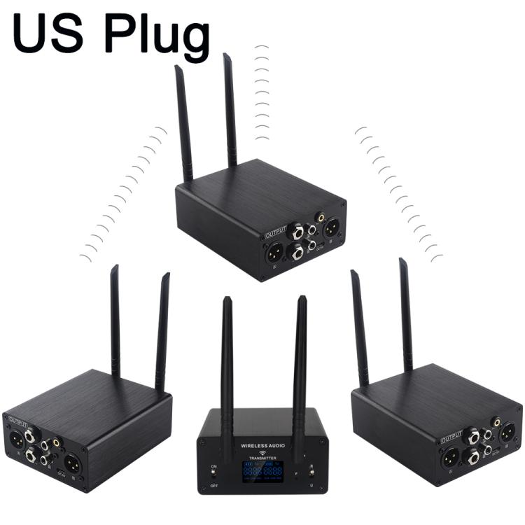 Measy AU680AR3 XLR Wireless Audio Transmitte...
