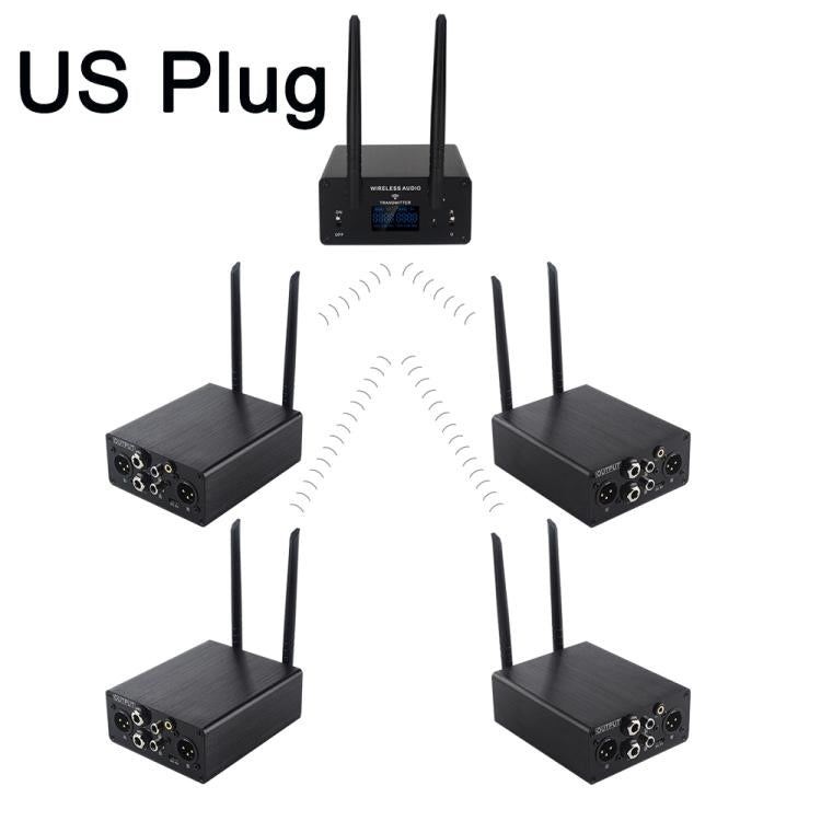 Measy AU680AR4 XLR Wireless Audio Transmitte...