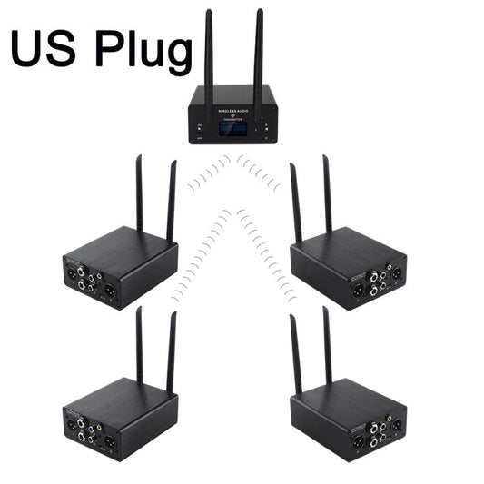 Measy AU680AR4 XLR Wireless Audio Transmitte...