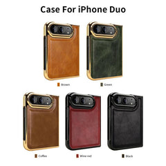 VIETAO Crazy Horse Texture PU Phone Case    ...