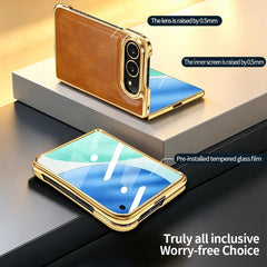 VIETAO Crazy Horse Texture PU Phone Case    ...