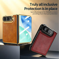 VIETAO Crazy Horse Texture PU Phone Case    ...