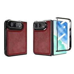 VIETAO Crazy Horse Texture PU Phone Case    ...