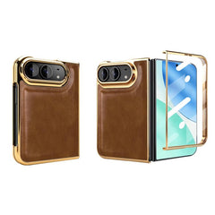 VIETAO Crazy Horse Texture PU Phone Case    ...