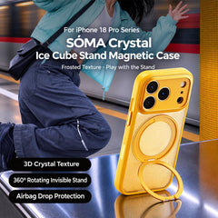 MOMAX SOMA Crystal Ice Cube Rotating Invisib...