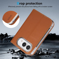 ABEEL RFID Magnetic Flip Leather Phone Case ...