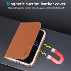 ABEEL RFID Magnetic Flip Leather Phone Case ...
