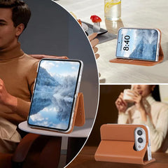 ABEEL RFID Magnetic Flip Leather Phone Case ...